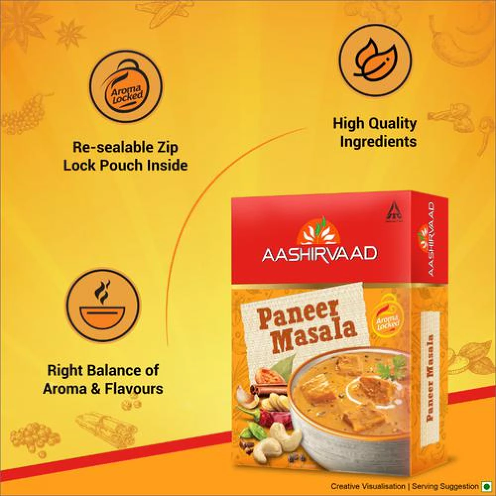 Aashirvaad Paneer Masala - Spice Blend - Image 6