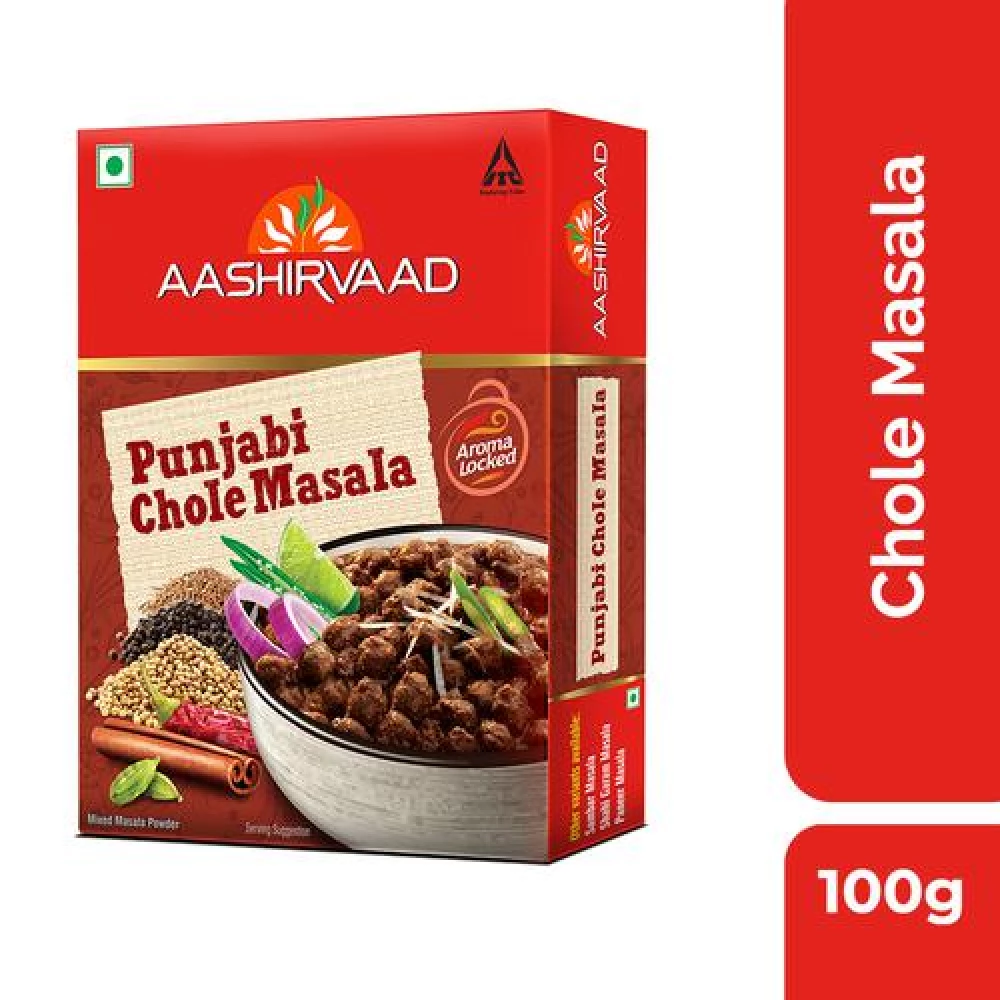 Aashirvaad Punjabi Chole Masala - Spice Blend Aashirvaad Punjabi Chole Masala - Spice Blend--100 g