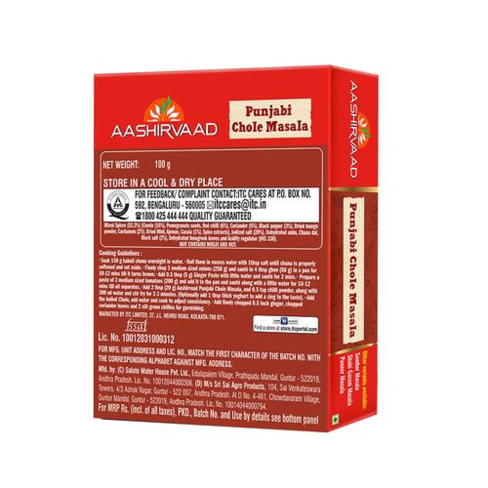 Aashirvaad Punjabi Chole Masala - Spice Blend - Image 3