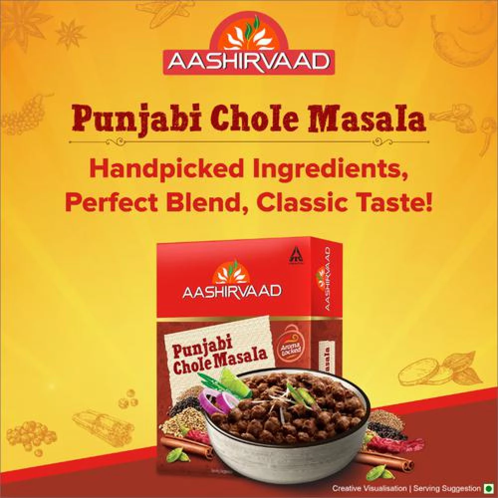 Aashirvaad Punjabi Chole Masala - Spice Blend - Image 4