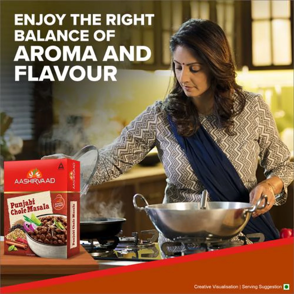 Aashirvaad Punjabi Chole Masala - Spice Blend - Image 7