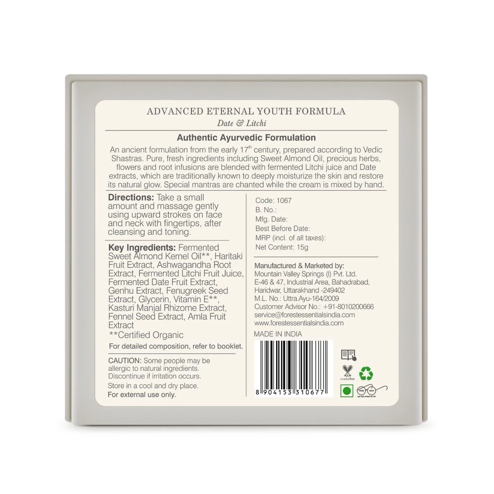Forest Essentials Advanced Eternal Youth Formula Date & Litchi - Image 4