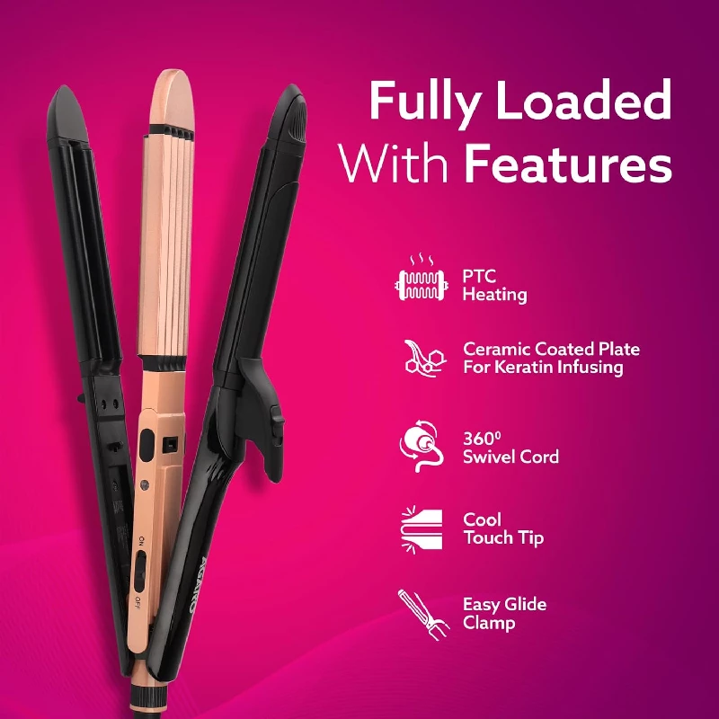 Agaro 4 in1 Hair Straightener - Image 3