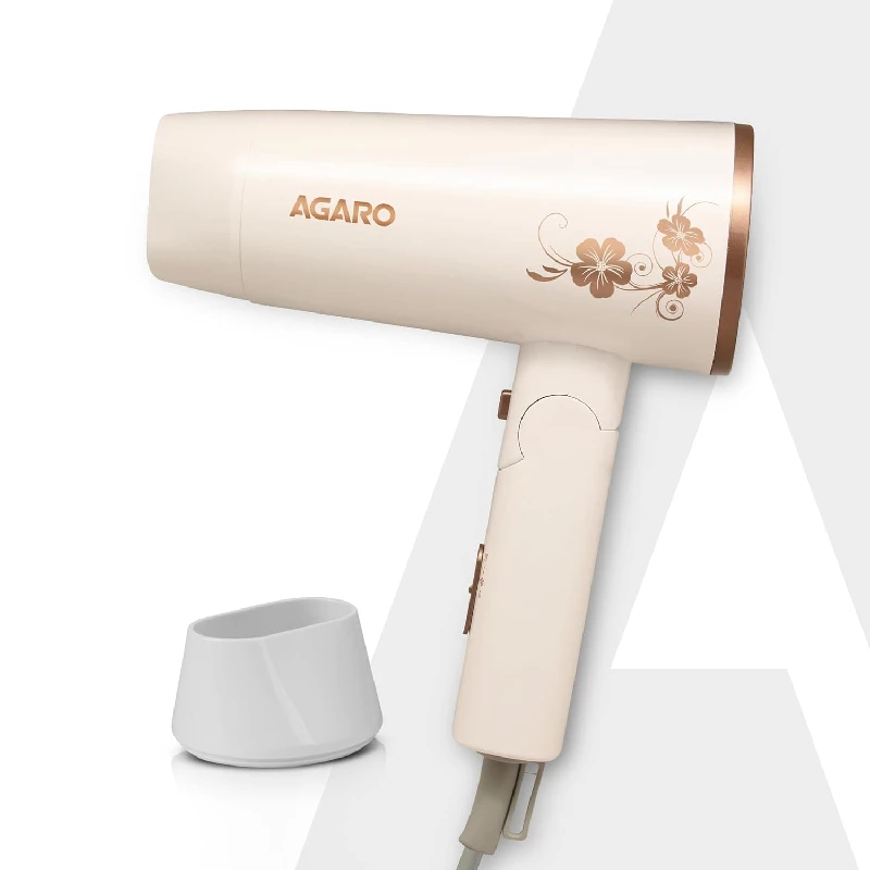 Agaro Foldable Hair Dryer-White - Image 4