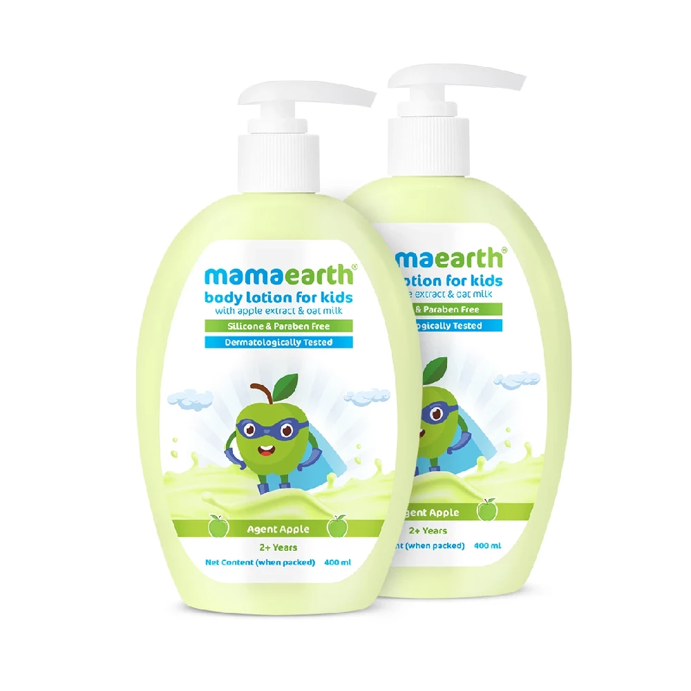 Agent Apple Body Lotion for Kids with Apple & Oat Milk - Image 8