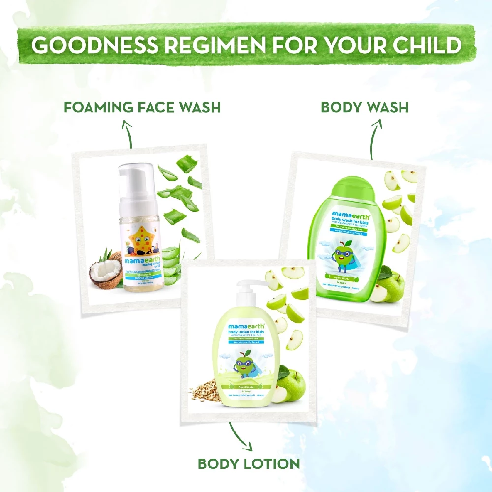 Agent Apple Body Lotion for Kids with Apple & Oat Milk - Image 6