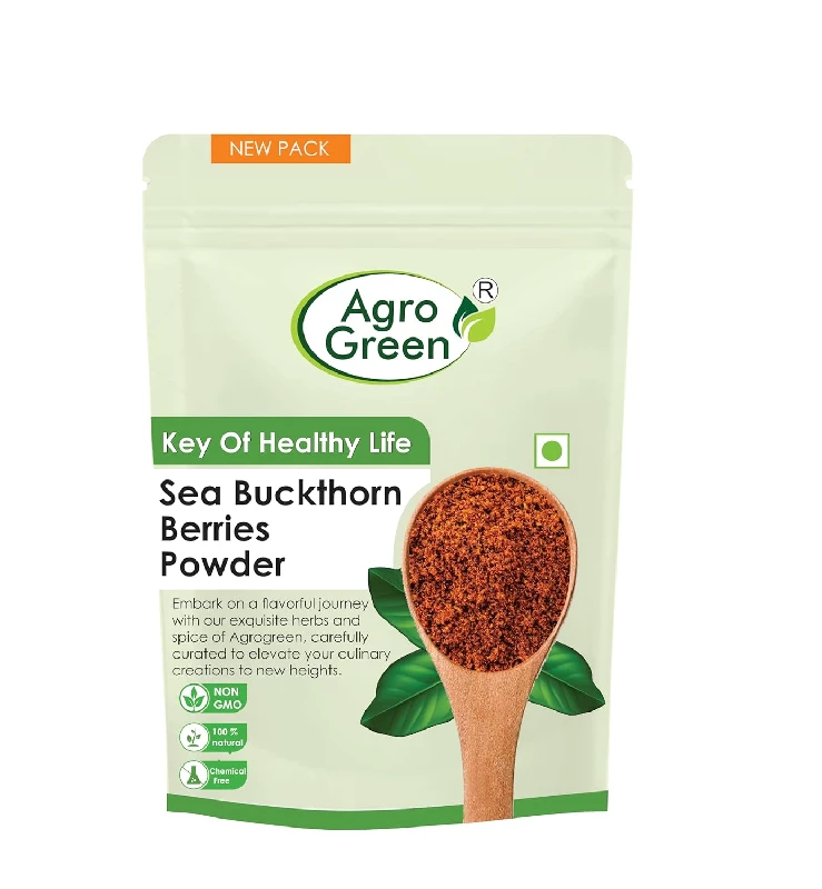 Agrogreen Sea Buckthorn Berries Powder Agrogreen Sea Buckthorn Berries Powder-Pack Size-200 g