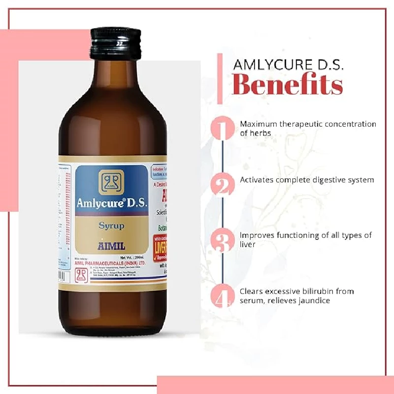 Aimil Amlycure DS Syrup  Stomach Care - Image 2