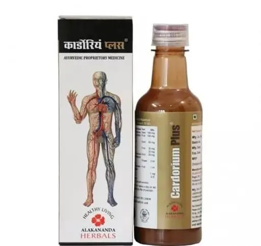 Alakananda Herbals Cardorium Plus Ayurvedic Syrup - Image 2