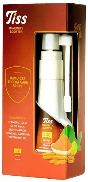 Alfa Omega Tiss Immunity Booster Immu Cee Throat Care Spray