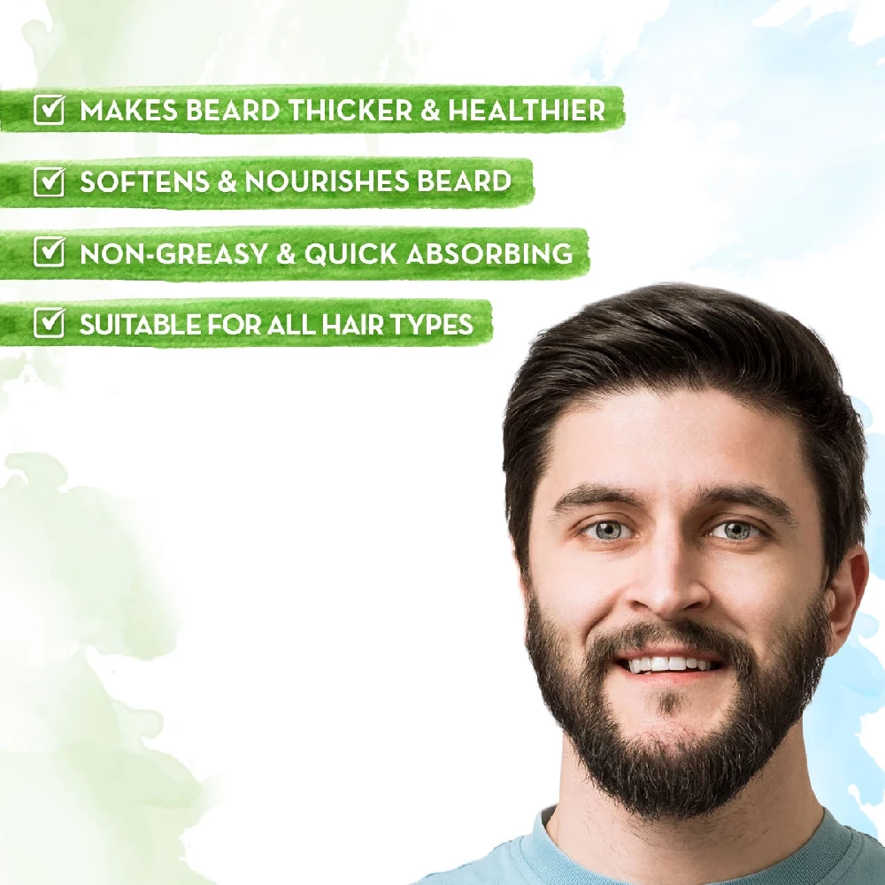 Almond Beard Oil with Almond & Biotin For Beard Nourishment - Image 2