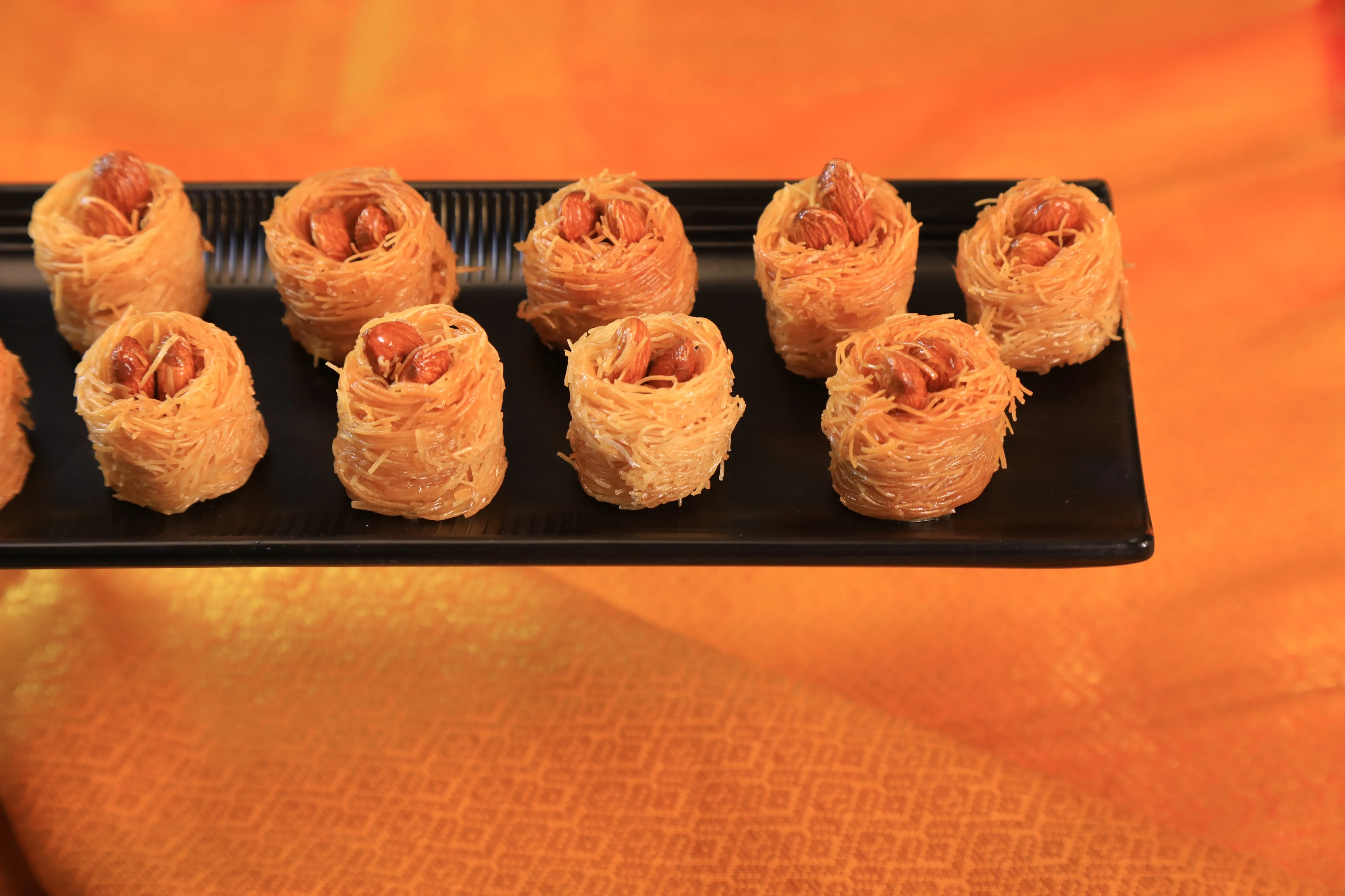 Olive Mithai Shop Almond Nest Baklawa | Crispy Phyllo Pastry | Authentic Hyderabad Sweet