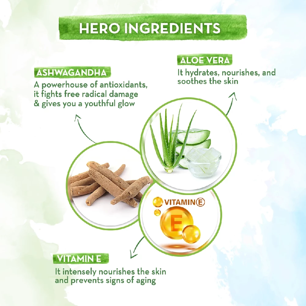 Aloe Ashwagandha Gel with Aloe Vera & Ashwagandha for a Youthful Glow - Image 4