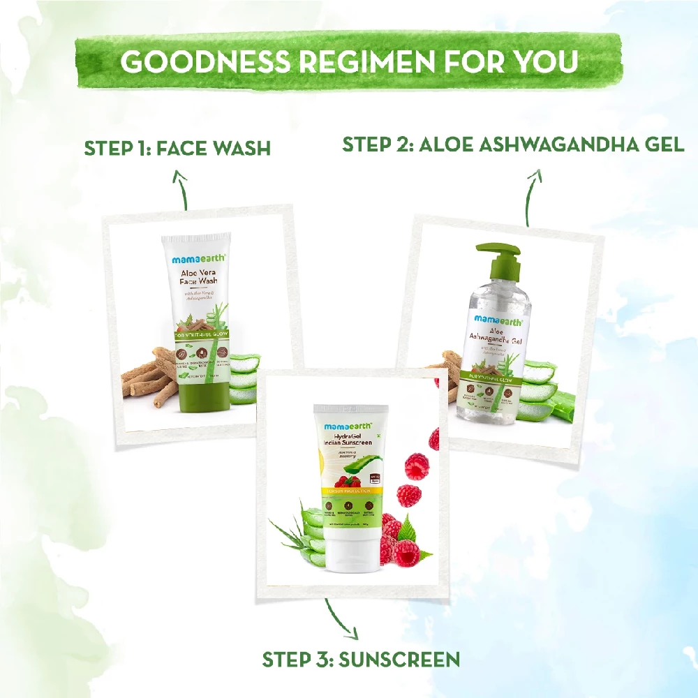 Aloe Ashwagandha Gel with Aloe Vera & Ashwagandha for a Youthful Glow - Image 6