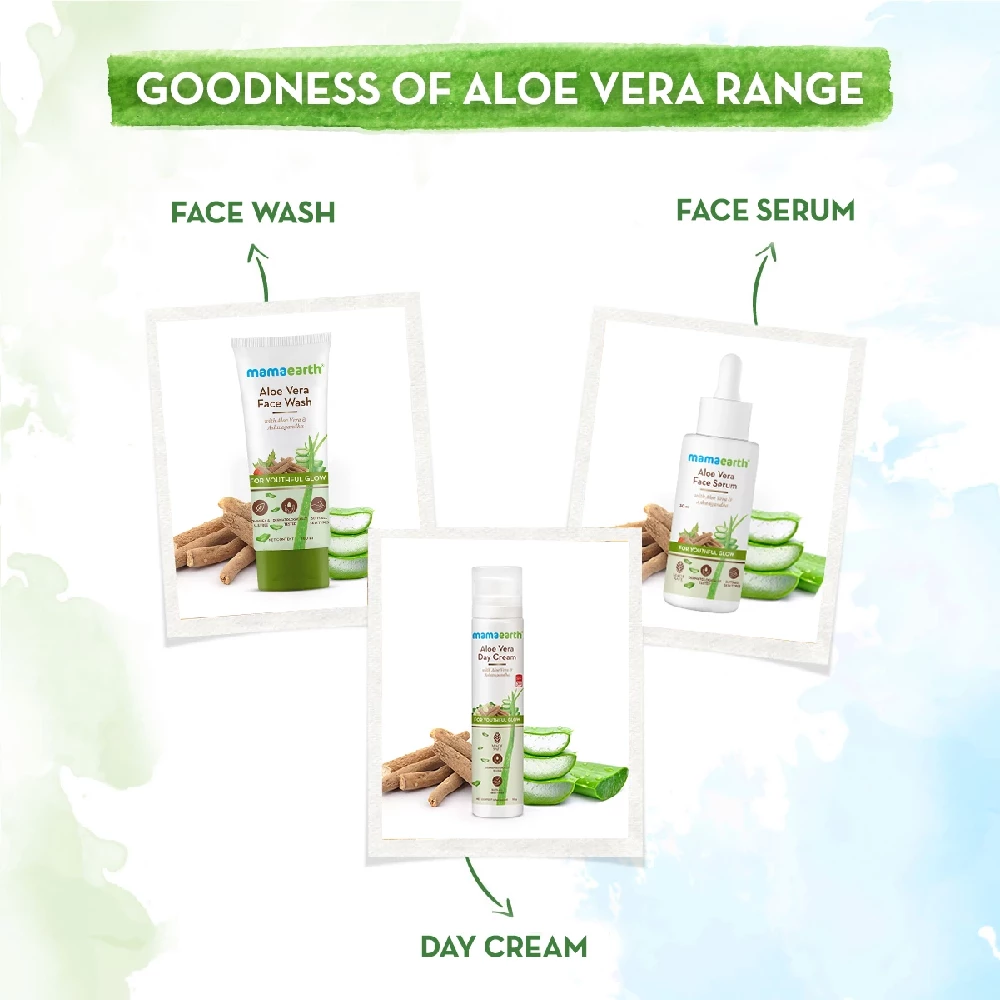 Aloe Vera Day Cream with Aloe Vera & Ashwagandha for a Youthful Glow - Image 6