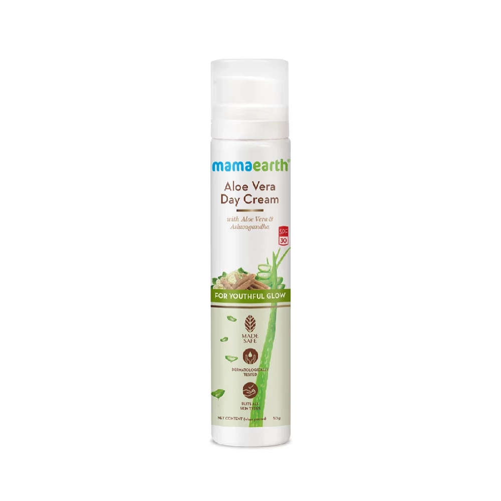 Aloe Vera Day Cream with Aloe Vera & Ashwagandha for a Youthful Glow - Image 9