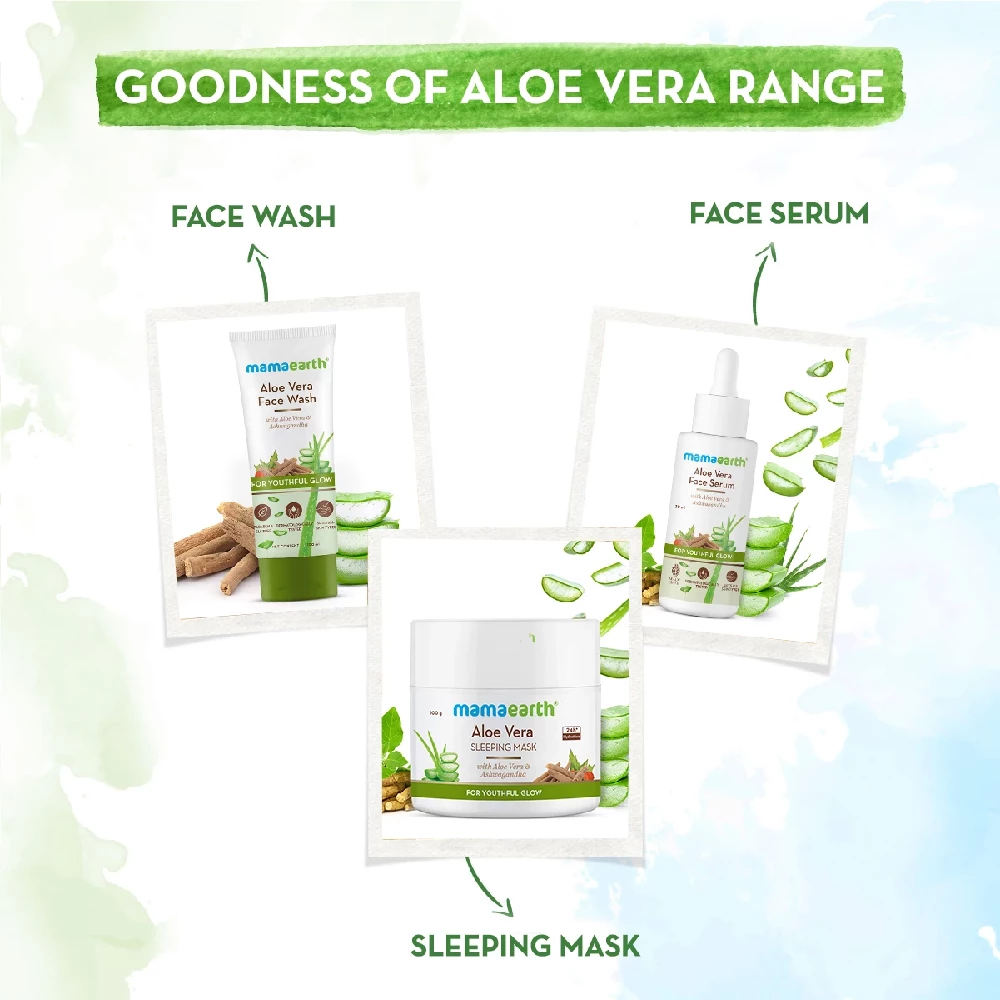 Aloe Vera Face Serum with Aloe Vera & Ashwagandha for a Youthful Glow - Image 6