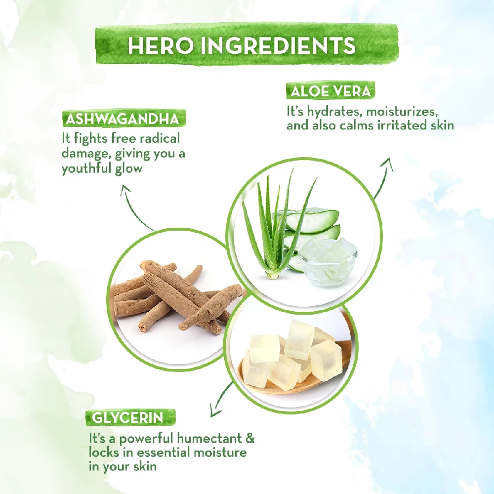 Aloe Vera Face Wash with Aloe Vera & Ashwagandha for a Youthful Glow - Image 11