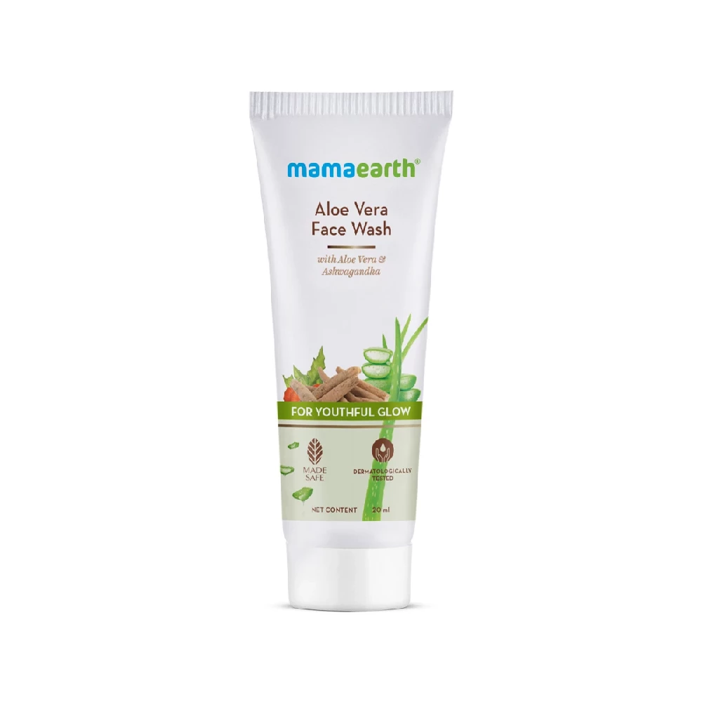 Aloe Vera Face Wash with Aloe Vera & Ashwagandha for a Youthful Glow - Image 15