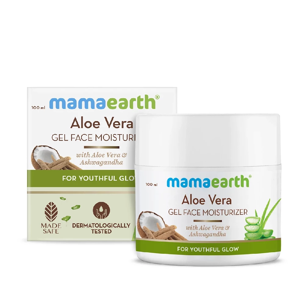 Aloe Vera Gel Moisturizer with Aloe Vera & Ashwagandha for a Youthful Glow - Image 8