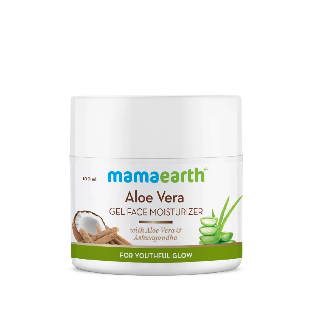 Aloe Vera Gel Moisturizer with Aloe Vera & Ashwagandha for a Youthful Glow - Image 9