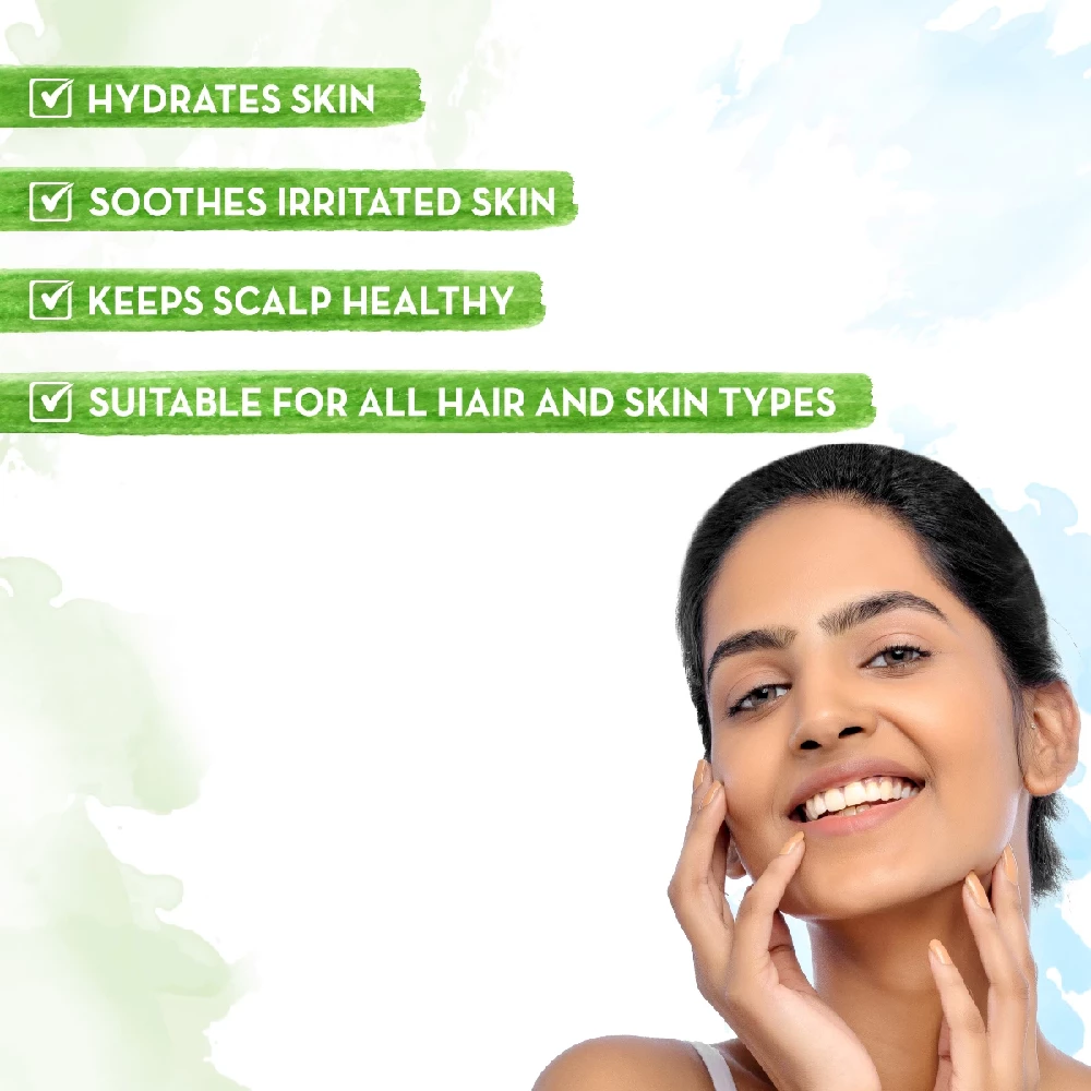 Aloe Vera Gel for Skin and Hair - Image 2