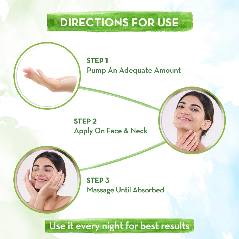 Aloe Vera Night Cream with Aloe Vera and Ashwagandha for a Youthful Glow - Image 5