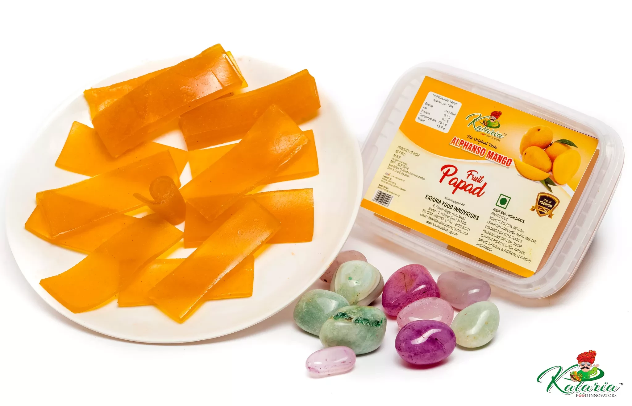 Alphanso Mango Papad Alphanso Mango Papad-Pack Size-500g
