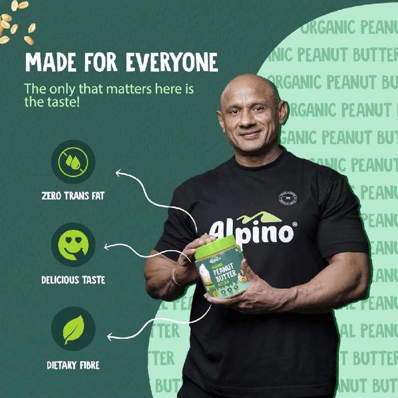 Alpino Organic Natural Peanut Butter - Image 2