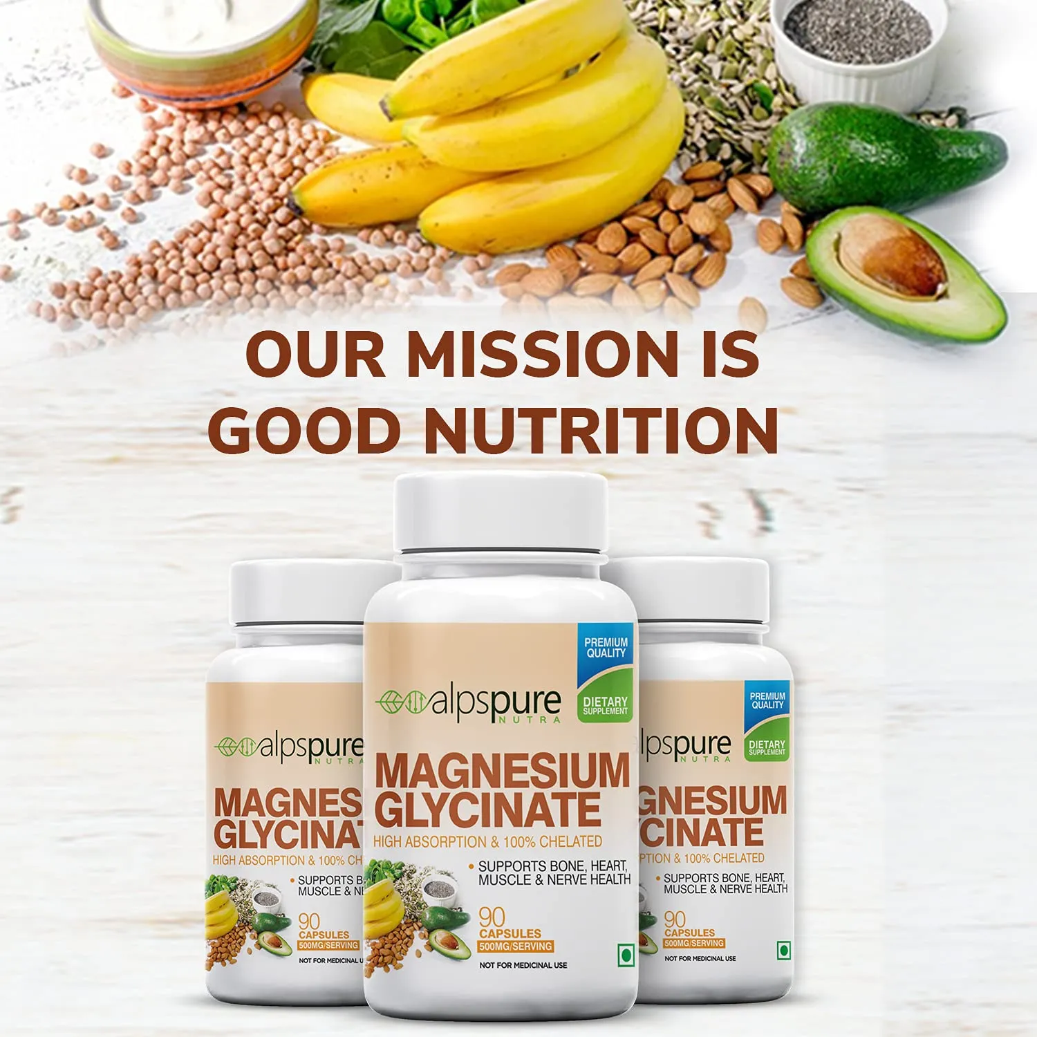 Alpspure Nutra Magnesium Glycinate Capsules - Image 5