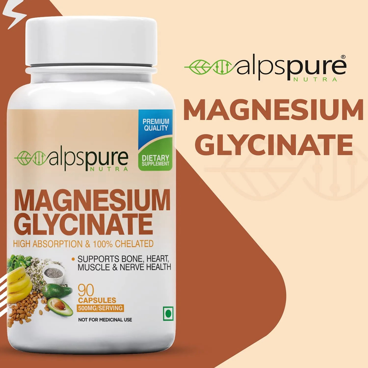 Alpspure Nutra Magnesium Glycinate Capsules - Image 6