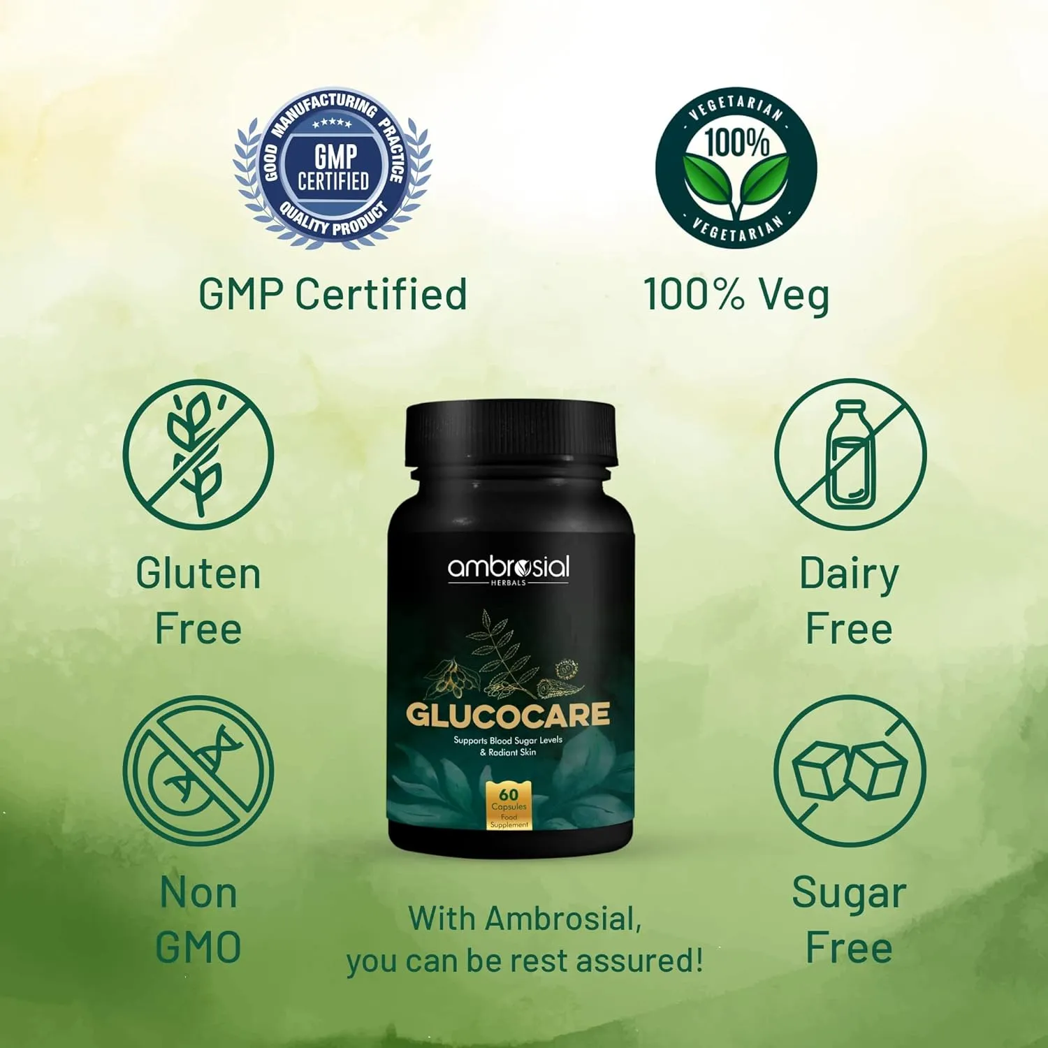 Ambrosial Glucocare Capsules - Image 5