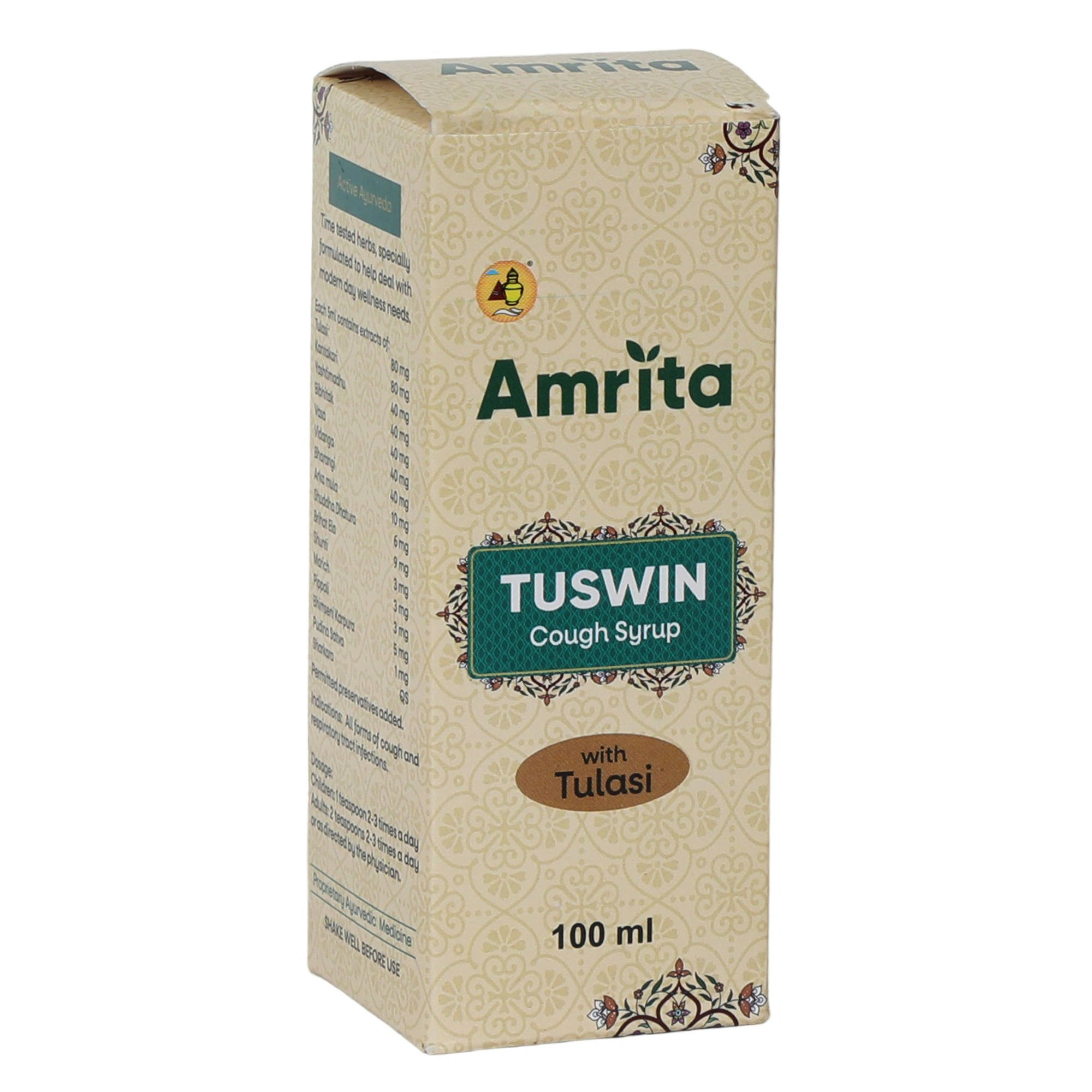 Amrita Tuswin Cough Syrup - Image 3