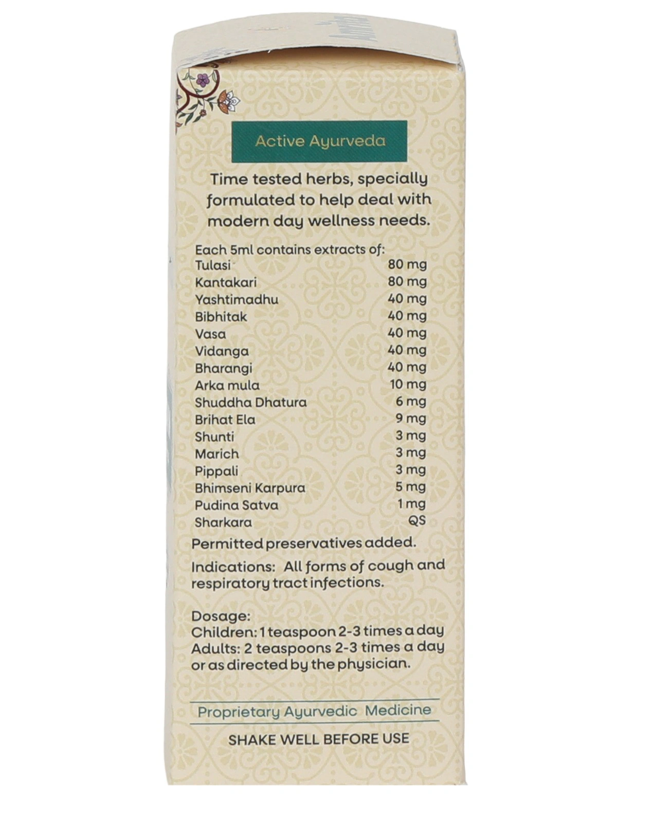 Amrita Tuswin Cough Syrup - Image 4