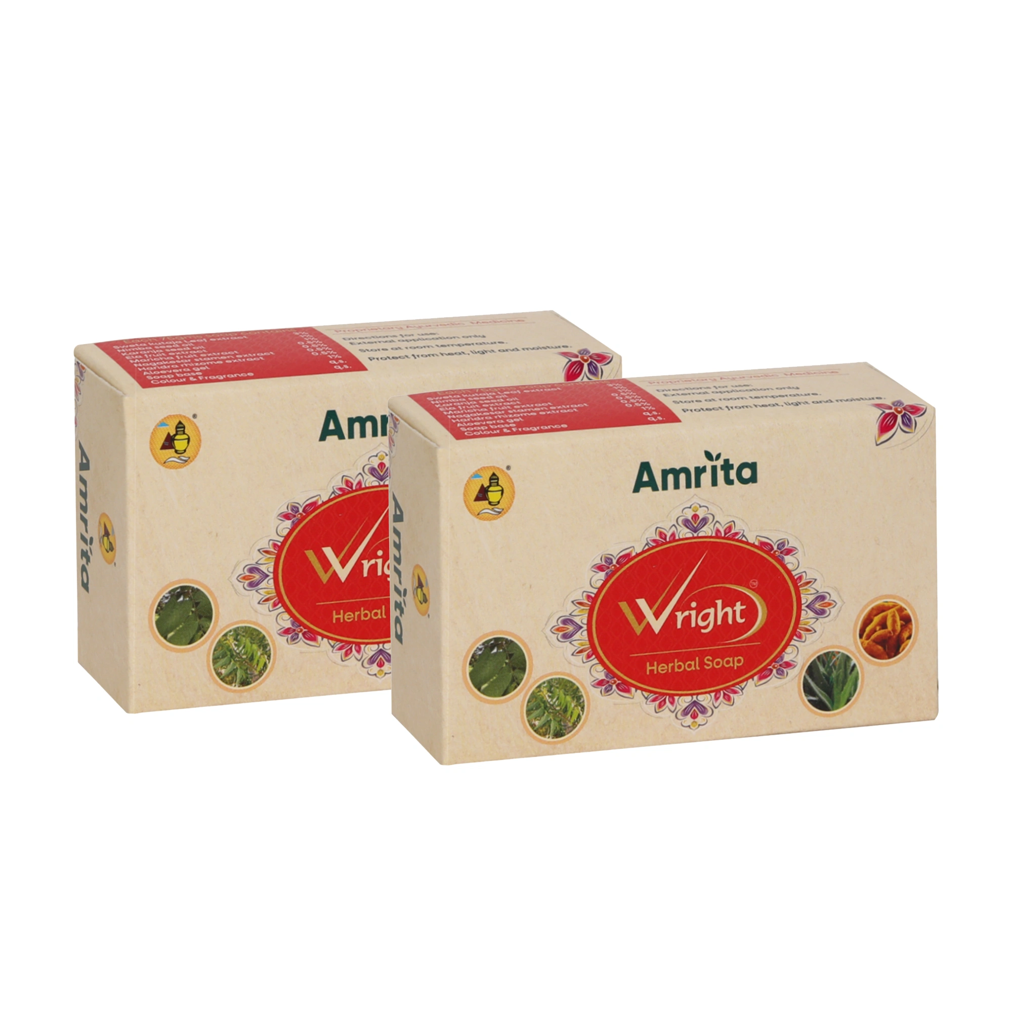 Amrita Wright herbal soap (Pack of 2) - Image 5