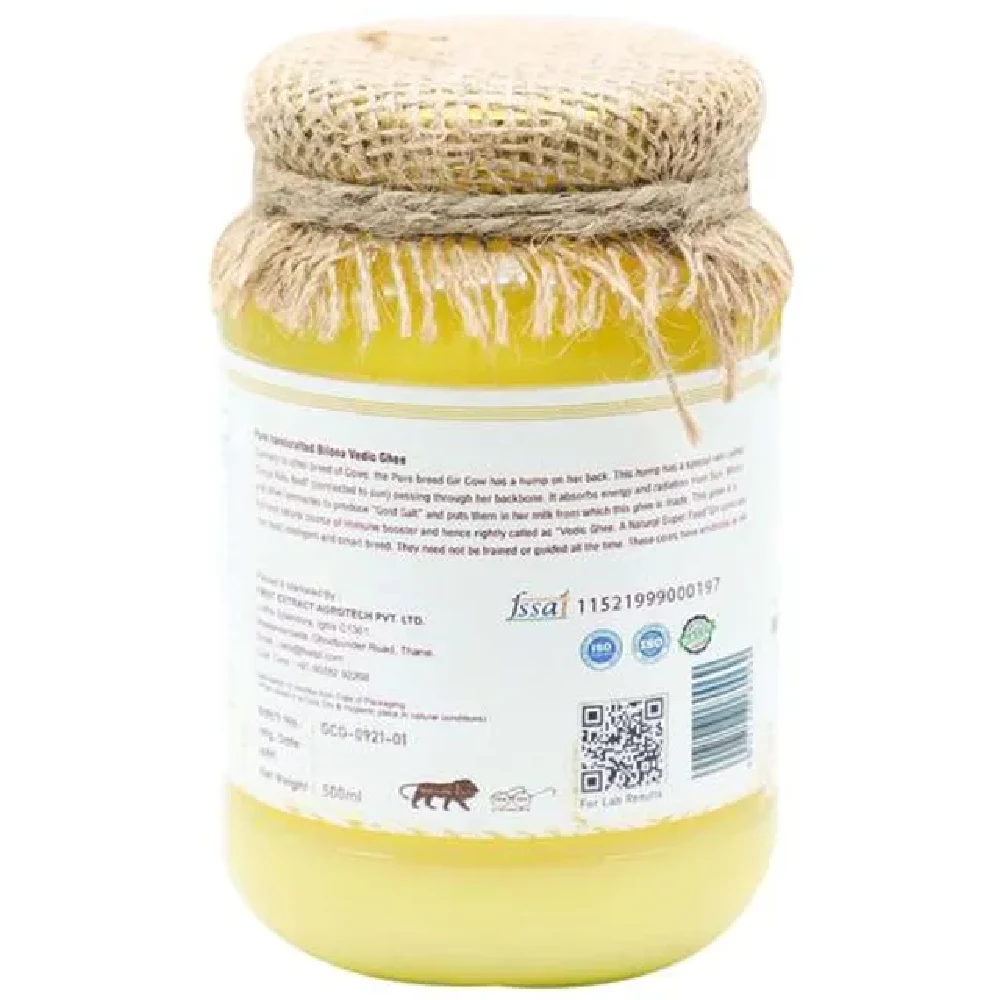 Amrut Shudh A2 Gir Cow Vedic Ghee By Bilona Method - Improves Immunity & Digestion - Image 2