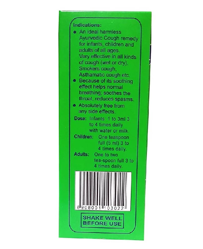 Amrut Tulsiyukt Adulsa Compound Cough Syrup - Image 2