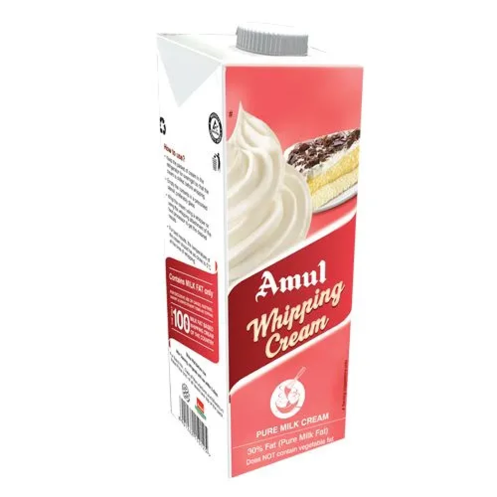 Amul Whipping Cream Amul Whipping Cream--1 L Carton