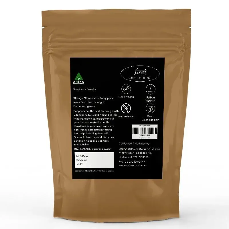Anika Organics & Naturals Soapberries Powder - Image 2