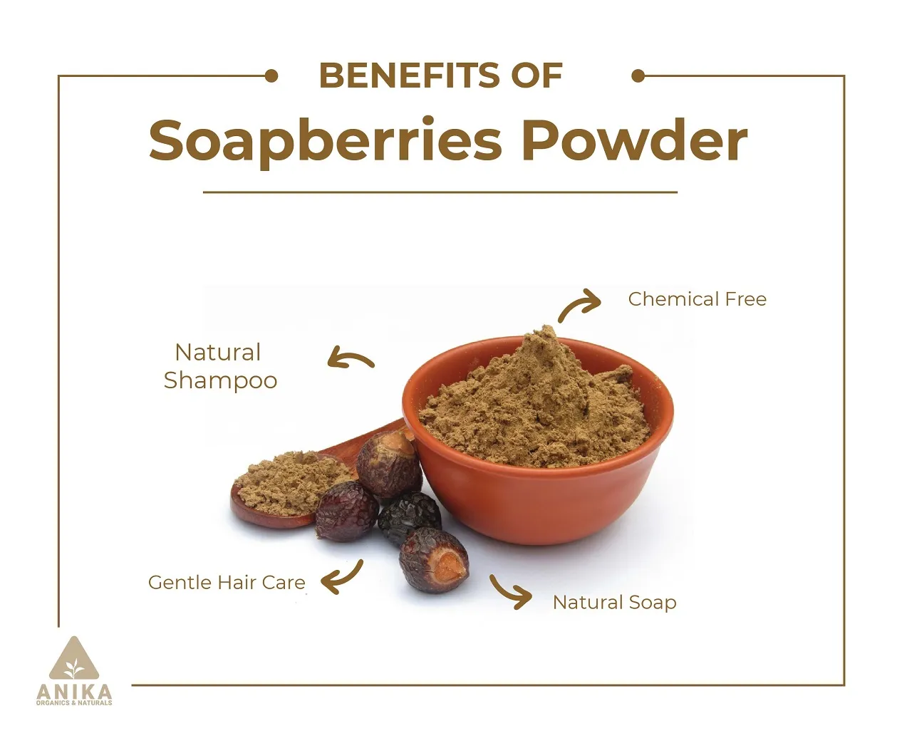 Anika Organics & Naturals Soapberries Powder - Image 3