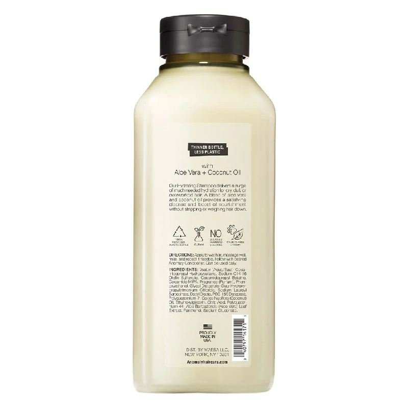 Anomaly Hydrating Shampoo for Dull & Dry Hair with Coconut Oil & Aloe Vera - Image 3