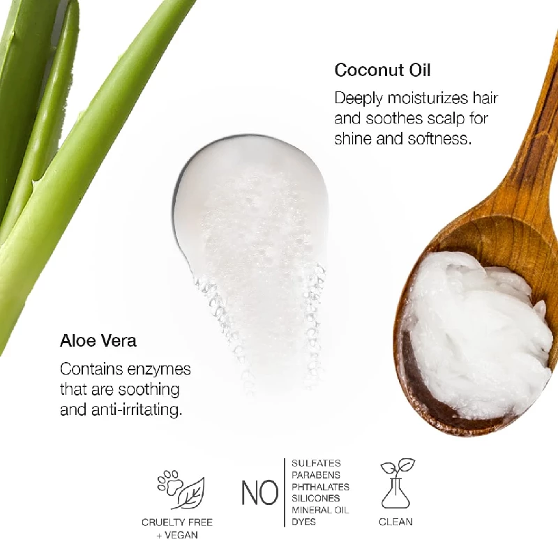 Anomaly Hydrating Shampoo for Dull & Dry Hair with Coconut Oil & Aloe Vera - Image 4