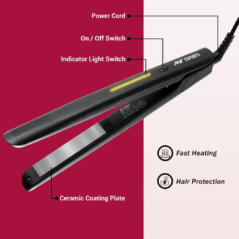 Ant Esports Flat Iron Hair Straightener - Image 2
