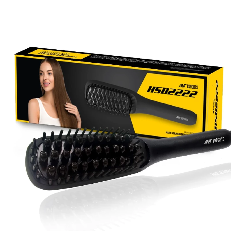 Ant Esports Hair Straightener Brush Ant Esports Hair Straightener Brush-Model No-HSB2222