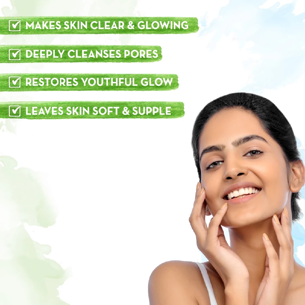 Apple Cider Vinegar Face Mask With Apple Cider Vinegar & Rosehip Oil for Clear and Glowing Skin - Image 2