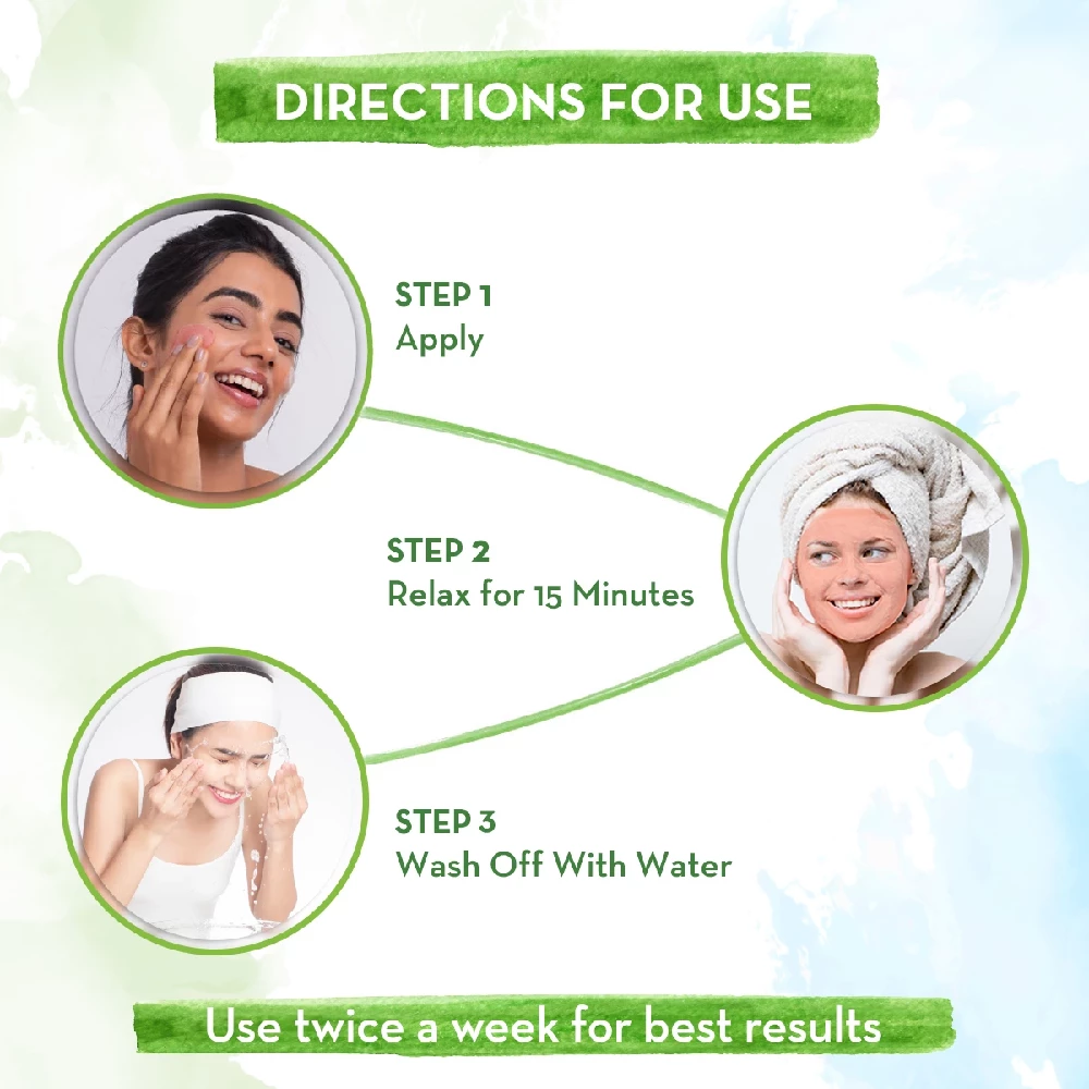 Apple Cider Vinegar Face Mask With Apple Cider Vinegar & Rosehip Oil for Clear and Glowing Skin - Image 4