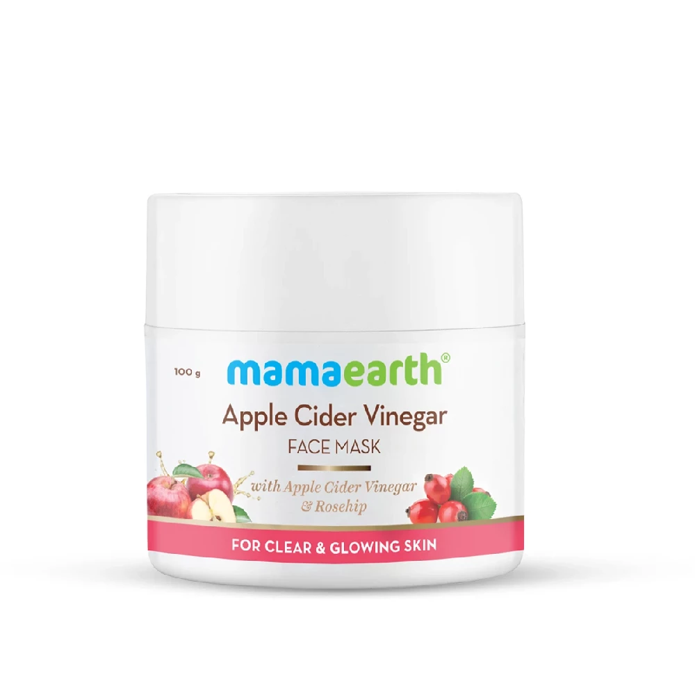 Apple Cider Vinegar Face Mask With Apple Cider Vinegar & Rosehip Oil for Clear and Glowing Skin - Image 7