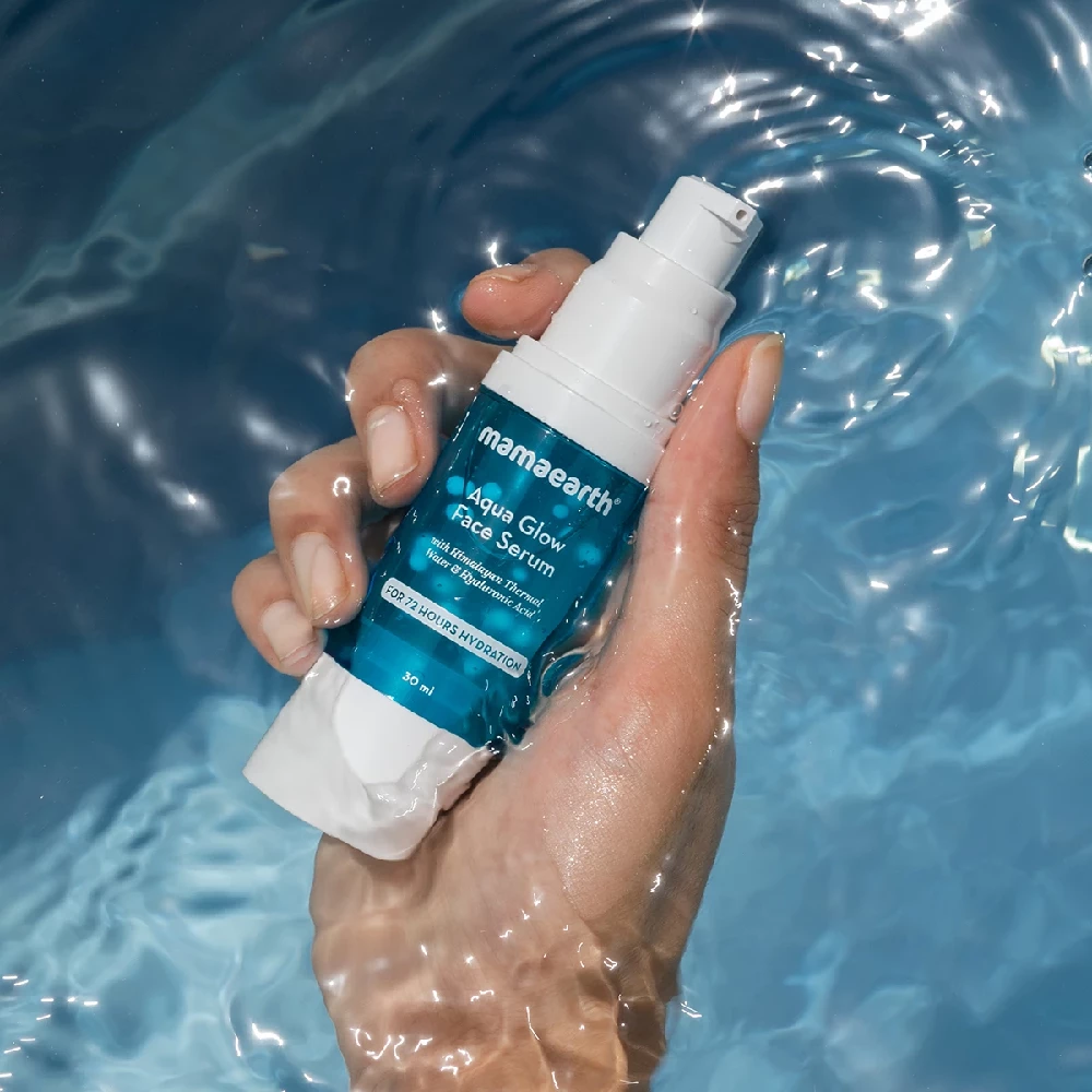Aqua Glow Face Serum with Himalayan Thermal Water and Hyaluronic Acid - Image 2