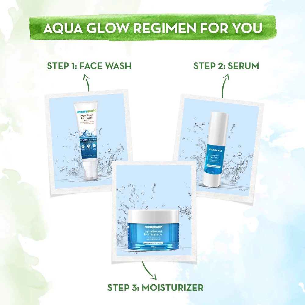 Aqua Glow Face Wash With Himalayan Thermal Water and Hyaluronic Acid for Intense Hydration - Image 6