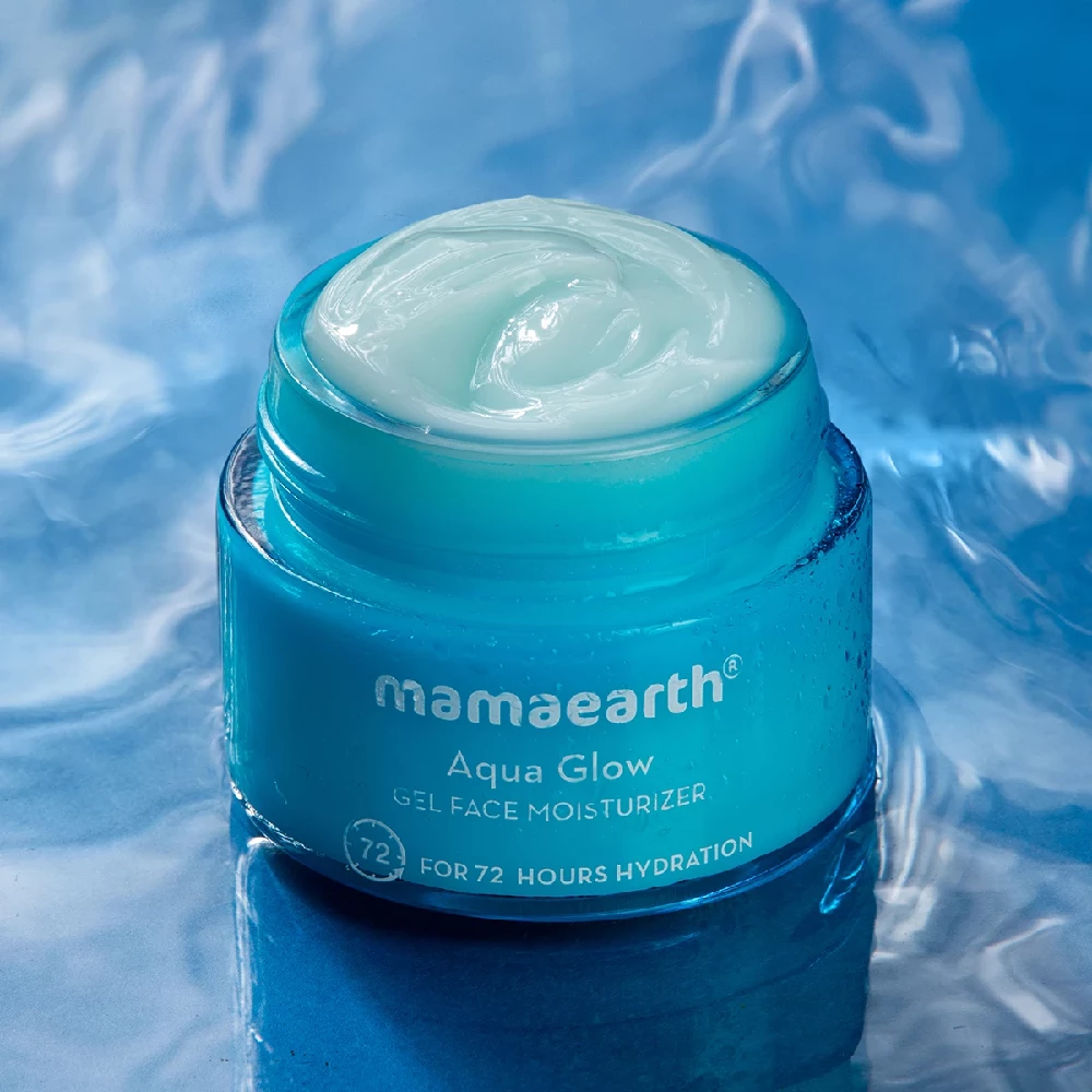 Aqua Glow Gel Face Moisturizer With Himalayan Thermal Water and Hyaluronic Acid for 72 Hours Hydration - Image 2
